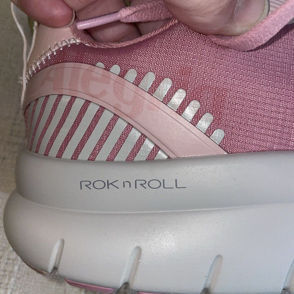 Alegria Women’s Athletic Shoes Size 41 U.S. 10 M Pink White Workwear Athleisure - Picture 2 of 12